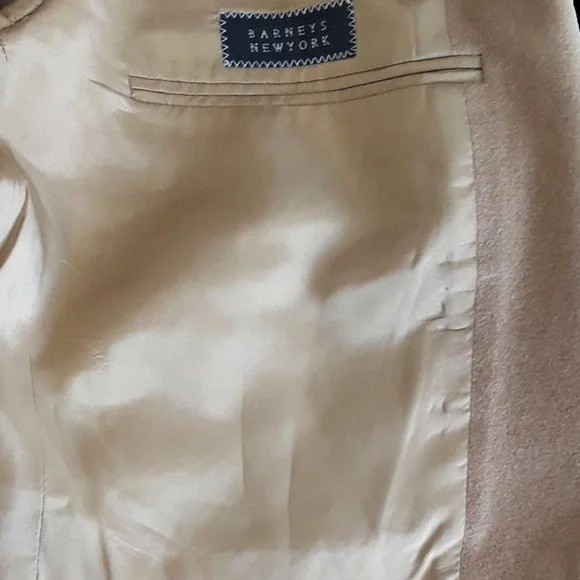 Vintage Giorgio Armani Camel Hair Coat 42R - Picture 5 of 6